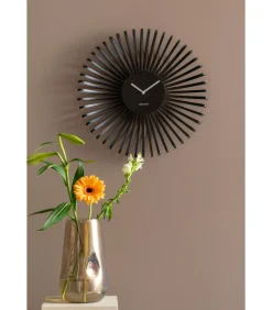 Wandklok Polo - Zwart - 48x48x48cm