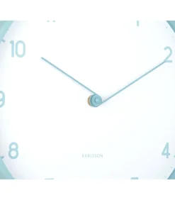 Wandklok Sencillez - Mistig blauw - Ø30cm