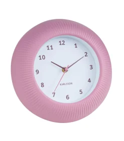 Wandklok Tender Rib - Warmroze - Ø25cm