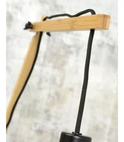 Wandlamp Andes - Bamboe/Groen - 95x47x55cm