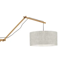Wandlamp Andes - Bamboe/Naturel - 95x47x55cm