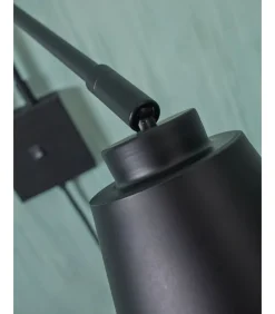 Wandlamp Bremen - Zwart - 130x60x49cm - 2L