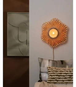 Wandlamp Madura - Naturel - Ø44cm