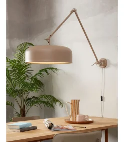 Wandlamp Marseille - Grijs - Ø48cm