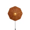 Wandlamp Panama - Bruin - 45x7x45cm