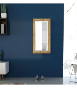 Wandspiegel Barok 100 x 50 cm goud