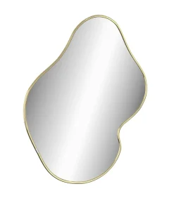 Wandspiegel 60x50 cm goudkleurig