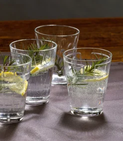 Waterglas Set 4-dlg. clear Dressed Up