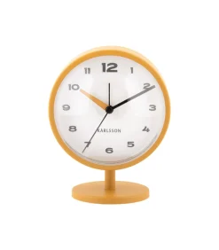 Wekker Brisk Dome - Okergeel - 6.5x11x13.8cm