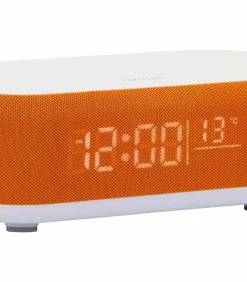 Wekker Vogue - Helderoranje - 19.8x9.8x7cm