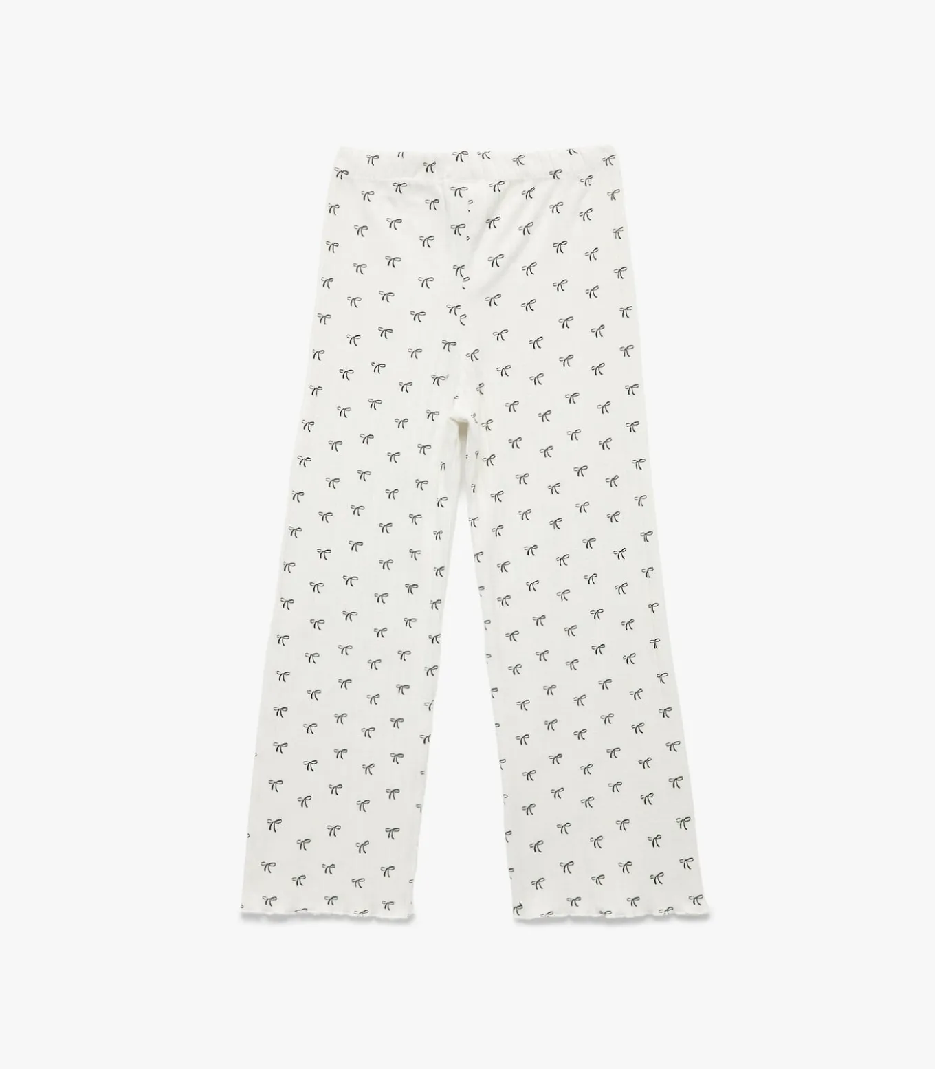 Wijd Pajama Broek Meisjes Strikpatroon