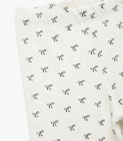 Wijd Pajama Broek Meisjes Strikpatroon