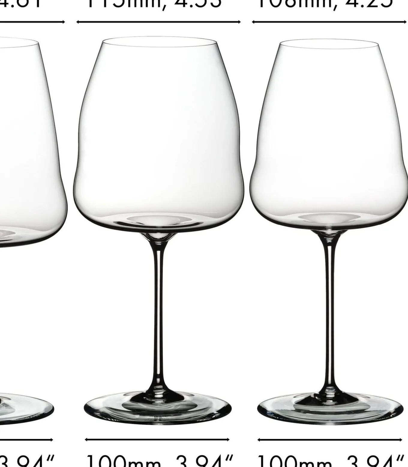 Wijnglazen Set Winewings - Carbernet / Sauvignon Blanc - 4 stuks