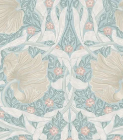 William Morris at Home Vliesbehang - Pimpernel Ocean - 1000x52
