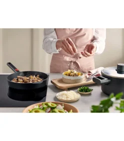 WOLL EcoLogic QXR Koekenpan inductie met afneembare greep - Ø280mm - Zwart