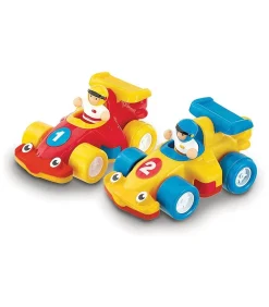 WOW Toys raceauto Turbo Twins - speelgoedauto's voor kinderen