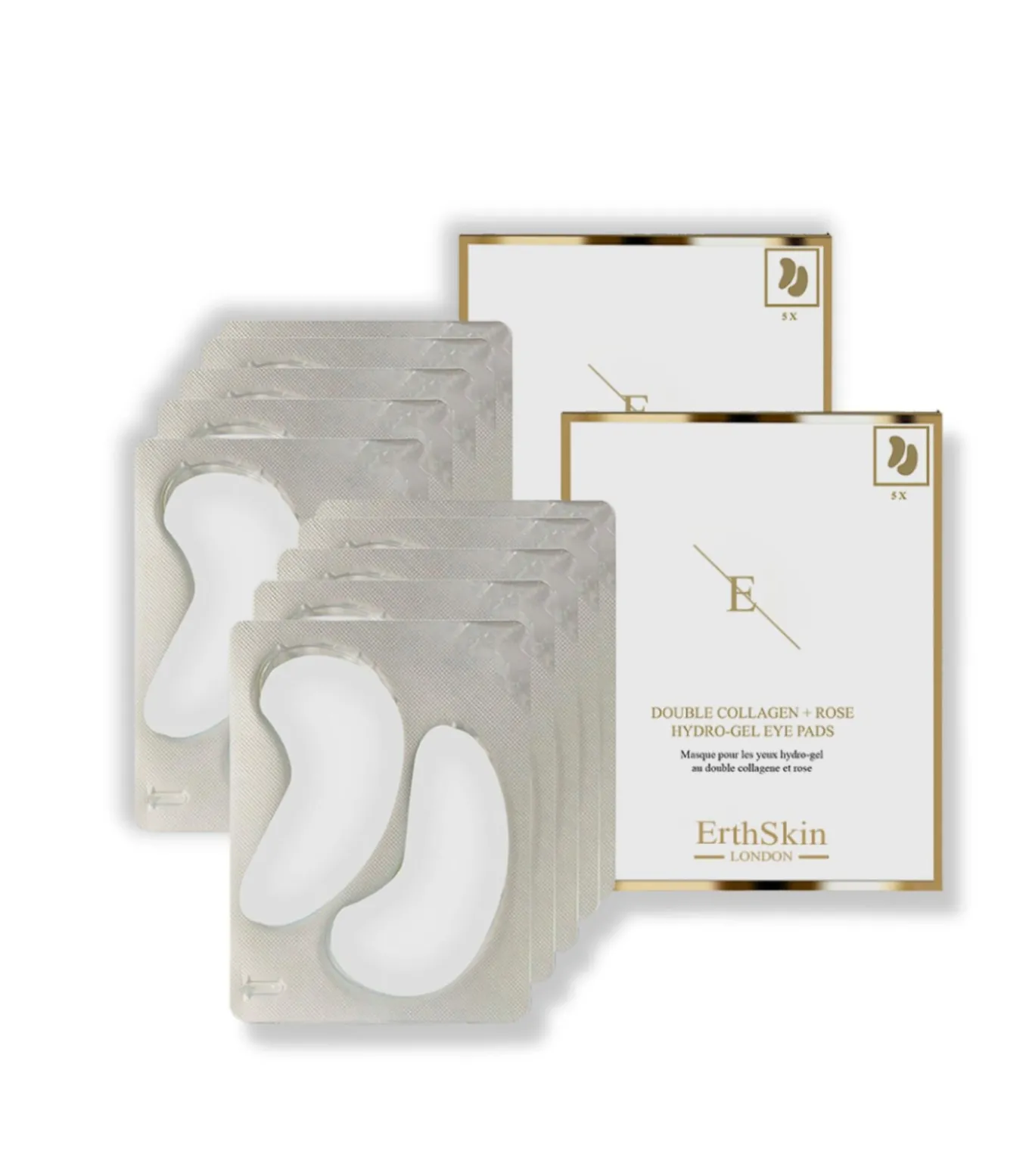 2x dubbel collageen + rozenhydrogel oogpads
