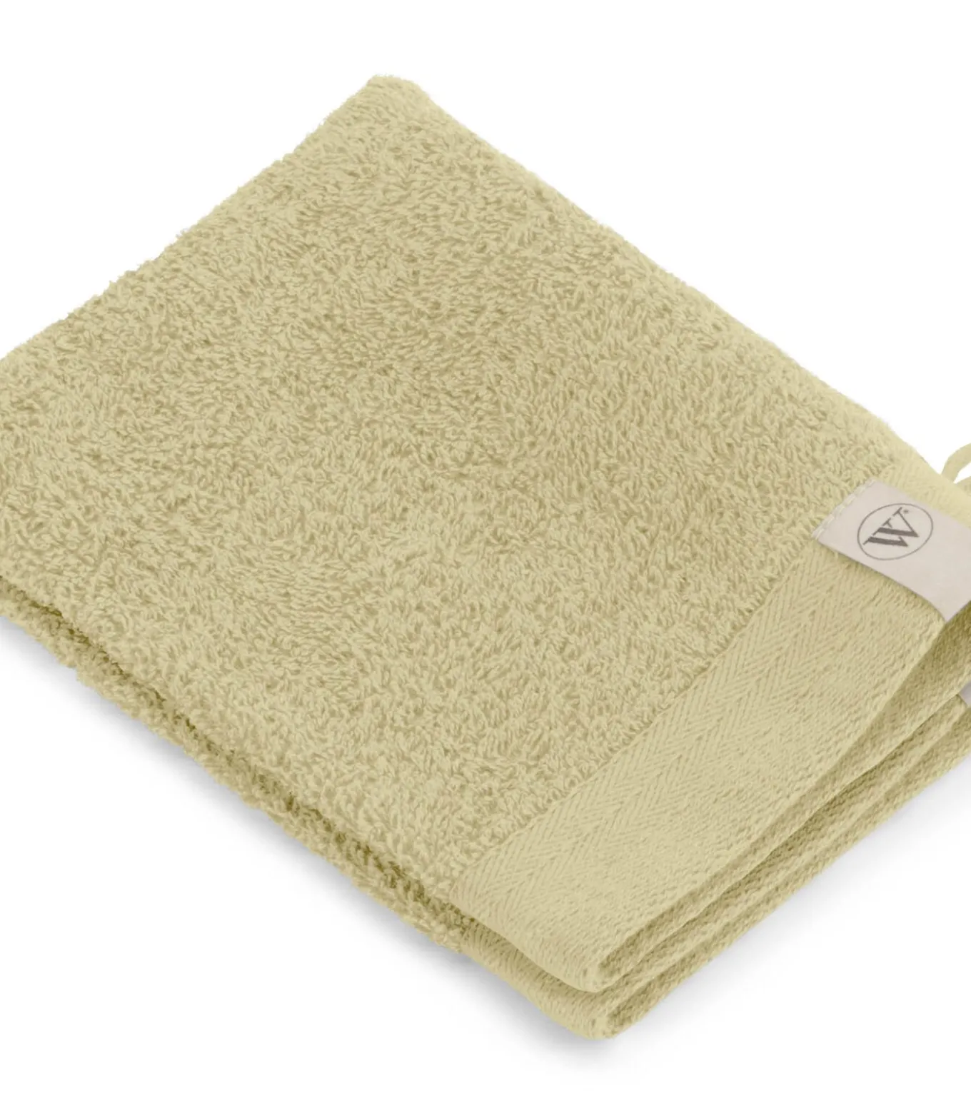 12x Soft Cotton Washandjes Maisgeel