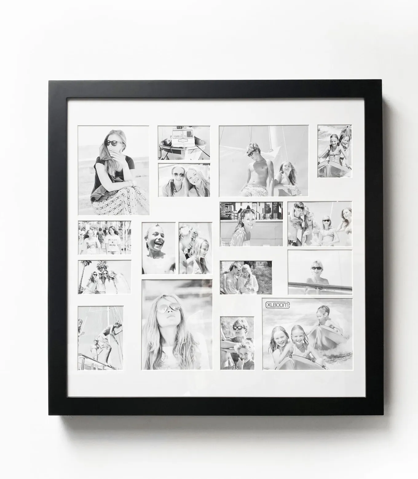 XLBoom Image Fotolijst - Collagelijst voor 15 foto's - In Hout - Wit