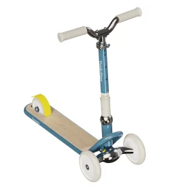 Yvolution kinderstep Classic Glider blauw - verstelbaar stuur en opvouwbaar