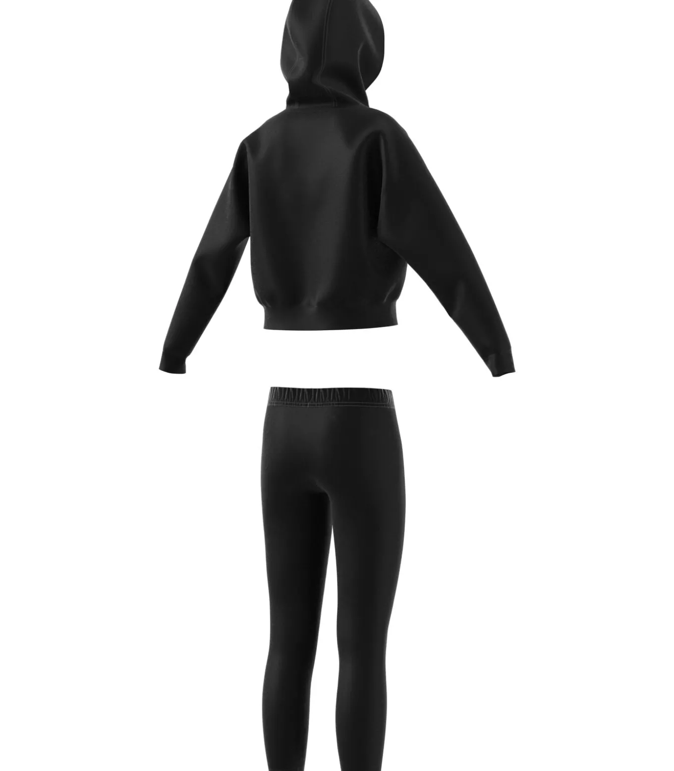 Zachte fleece hoodie voor meisjes