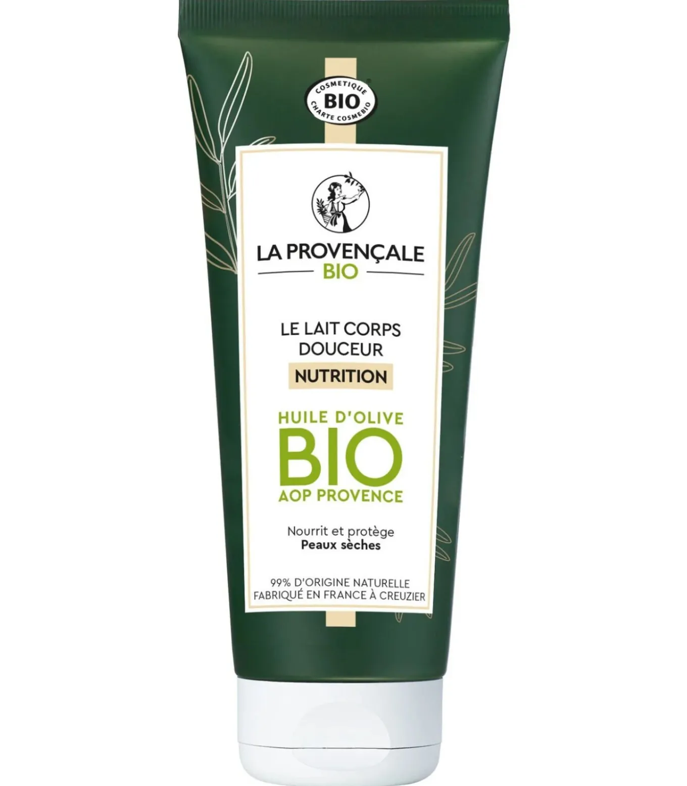 Zachte Voedende Lichaamsmelk met Biologische Olijfolie – Droge Huid