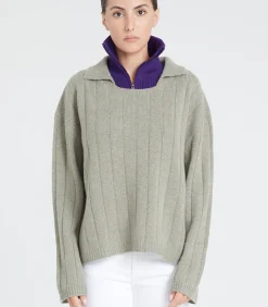 ZAYA 17 Peter Pan Kraag Trui 6 laags - 100% kasjmier