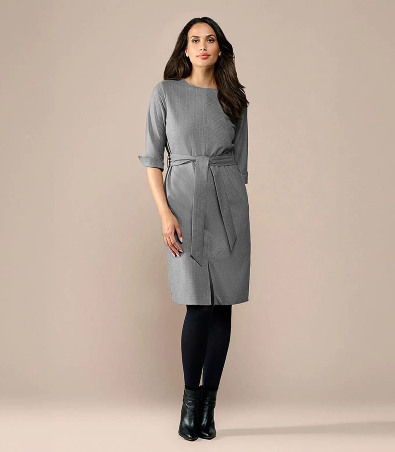 Ziana Lurex Jurk Grijs