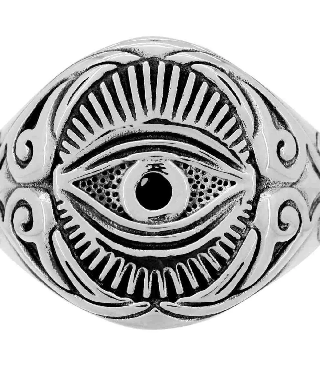 Zilveren ring voor mannen "Idaïa"