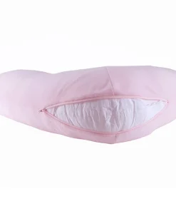 Zwangerschapskussen 160 cm organisch-katoen met afneembare hoes