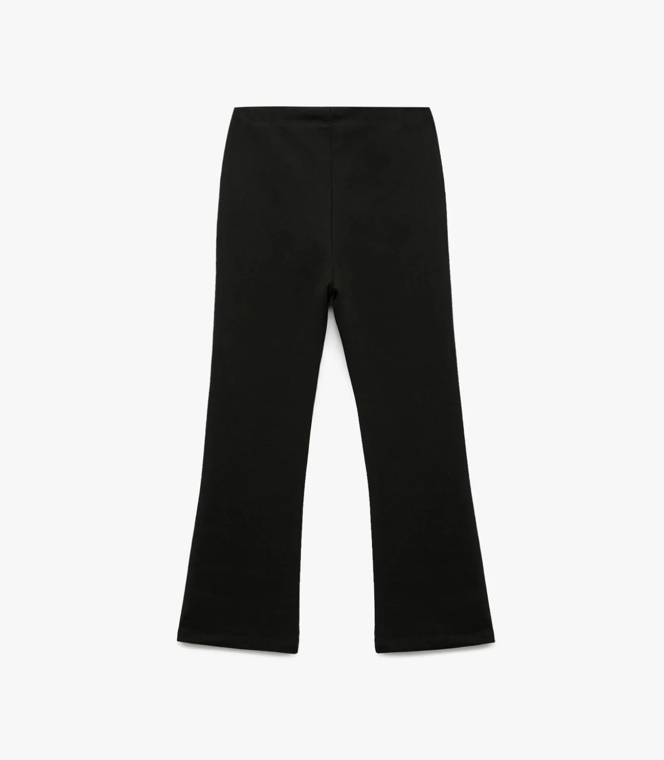 Zwarte Flared Pantalon voor Meisjes