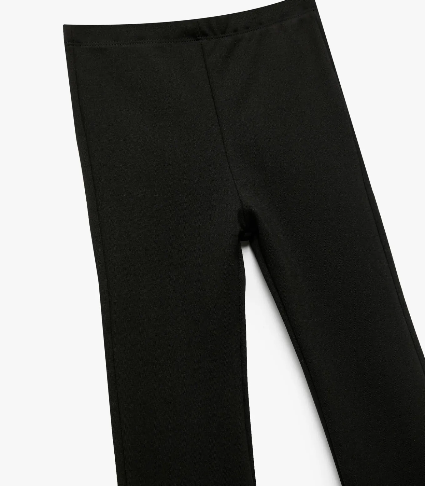 Zwarte Flared Pantalon voor Meisjes