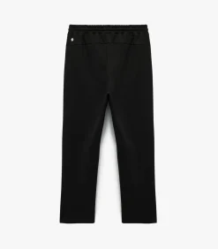 Zwarte Joggingbroek voor Heren met Elastische Taille en Zakdetail