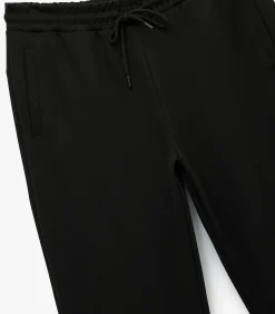 Zwarte Joggingbroek voor Heren met Elastische Taille en Zakdetail