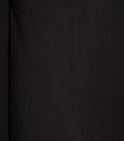 Zwarte jumpsuit met korte mouwen