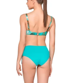 Zwembroekje met gerimpelde zijkanten JADE