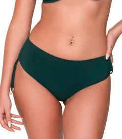 Zwemshortje met gerimpelde zijkanten BLUE SENSE