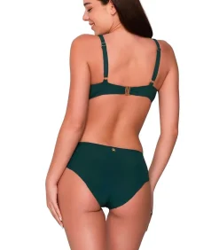 Zwemshortje met gerimpelde zijkanten BLUE SENSE